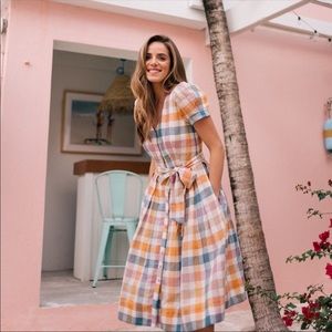 Gal Meets Glam Plaid Dress